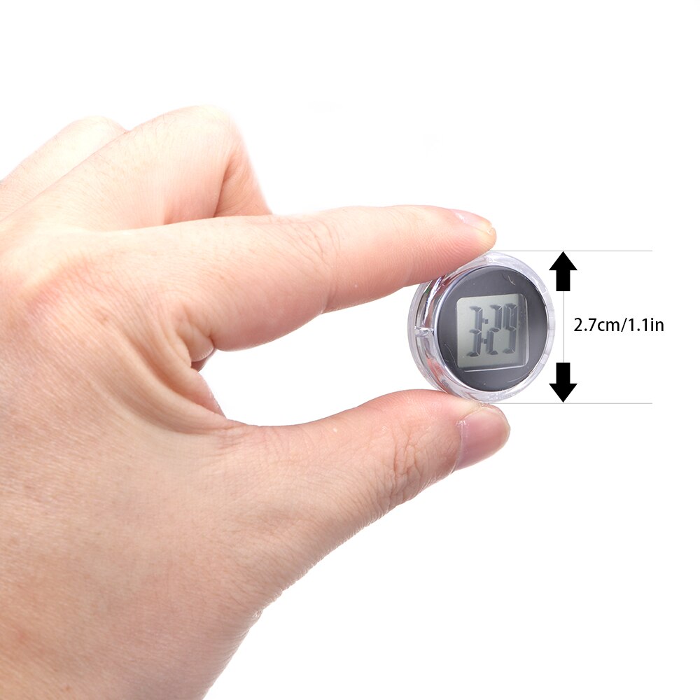 Waterproof Universal Motorcycle Clocks Watch Stick-On Motorbike Mount Watch Moto Digital Clock Moto Clock