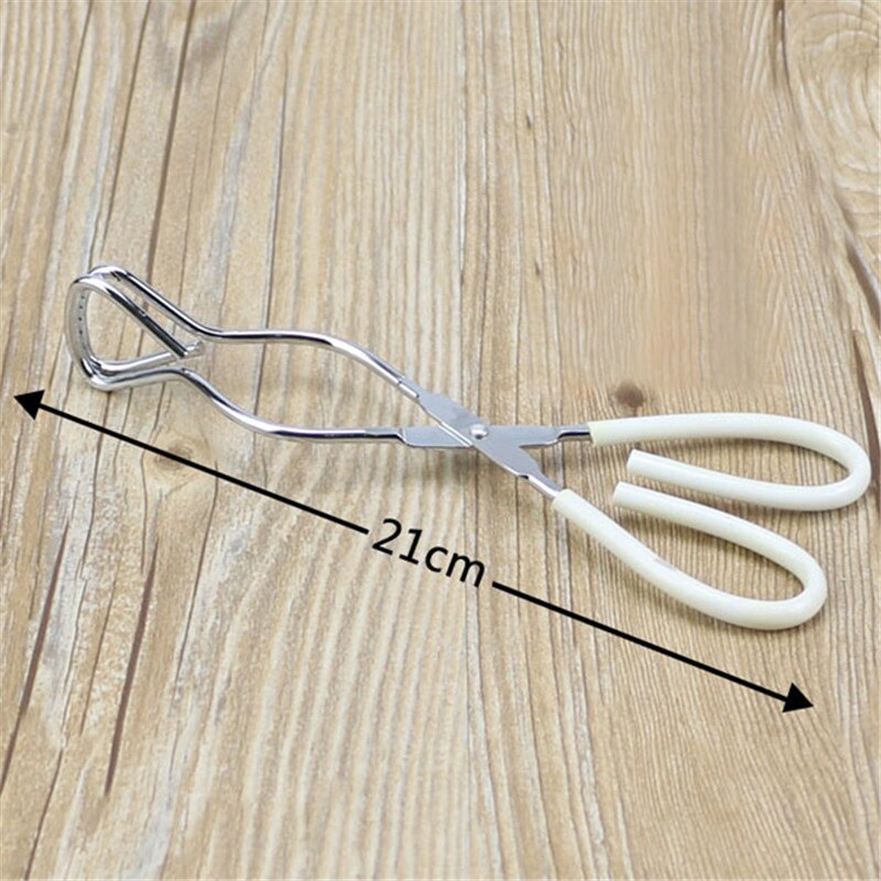 Stainless Steel Grill BBQ Extra-Long Scissor Tong Tongs Barbecue Grilling Tool