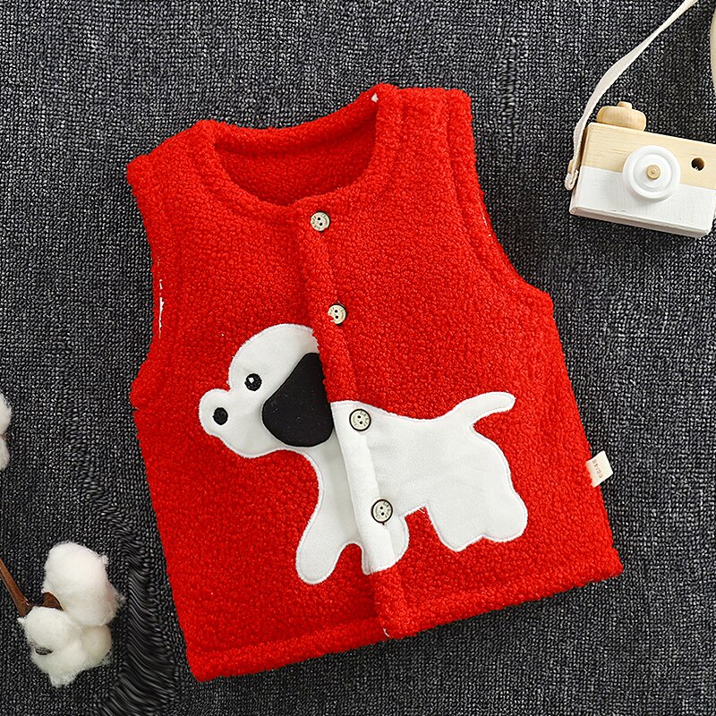 Maglia del bambino con cotone del panno morbido per il bambino della maglia: Rosso / 3M
