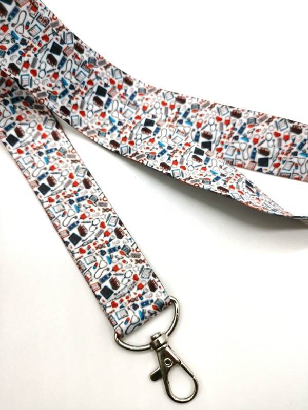 1 pcs Doctors Nurse Neck Strap Lanyard Mobile Phone Charms Key Chain B21