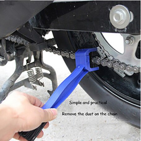 2pcs Scrubber Motorcycle blue bike set kit Gear Chain Brush Cleaner Tool For YAMAHA YZ250FX YZ450FX WR250 450 WR250F WR450F