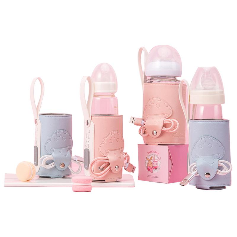 Verpleging Fles Isolatie Cover Universal Verwarming Mouw Usb Opladen Constante Temperatuur Ppsu Melkfles Feeder Heater
