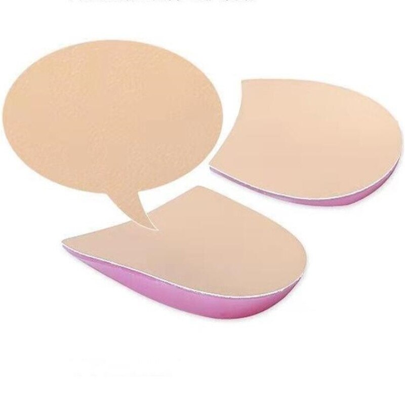 Plantillas ortopédicas para zapatos, plantilla ortopédica de silicona con tacón medio Lateral, elevador de cuña, correctiva, tipo O/X, novedad: Default Title