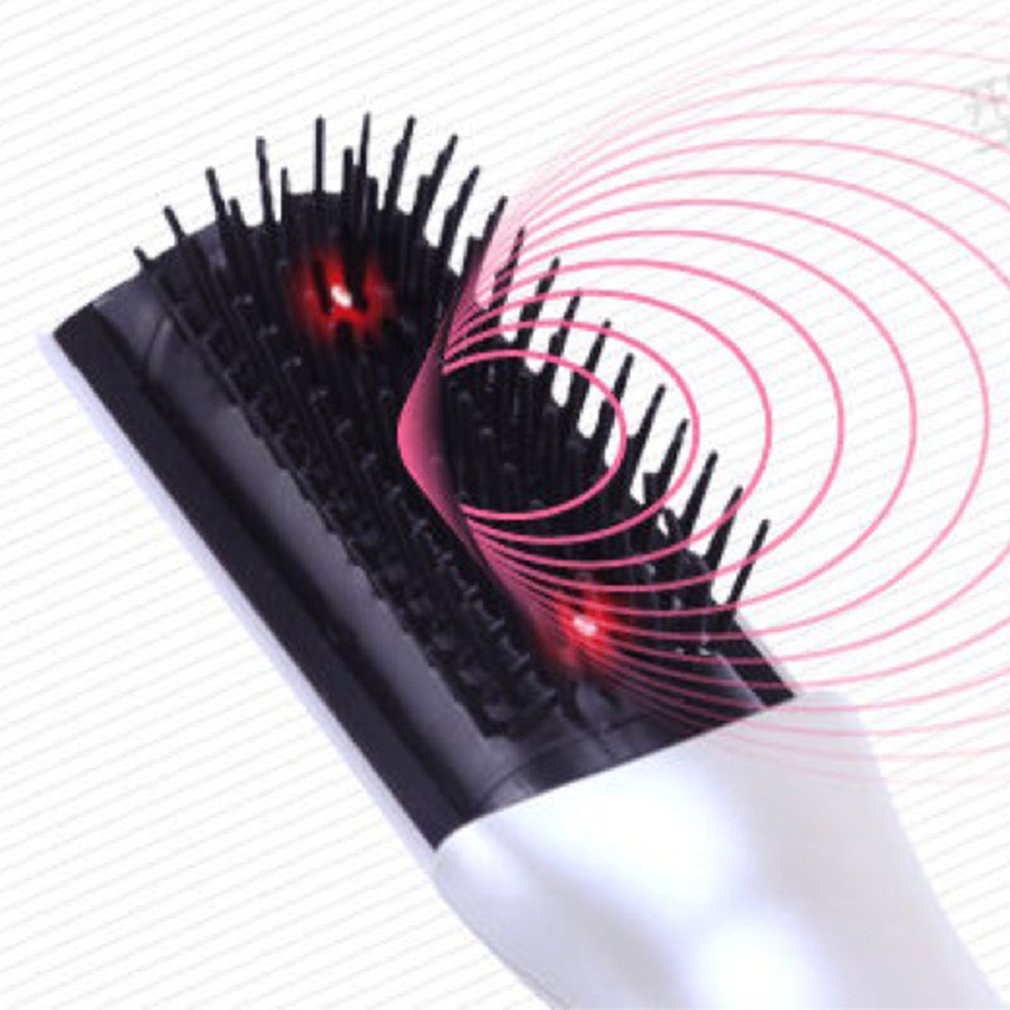 Elektrische Kopf Massage Kamm Gesunde Kopfhaut Vibration Kamm Tragbaren Haushalt Batterie Massage Kamm ABS Massage Kamm