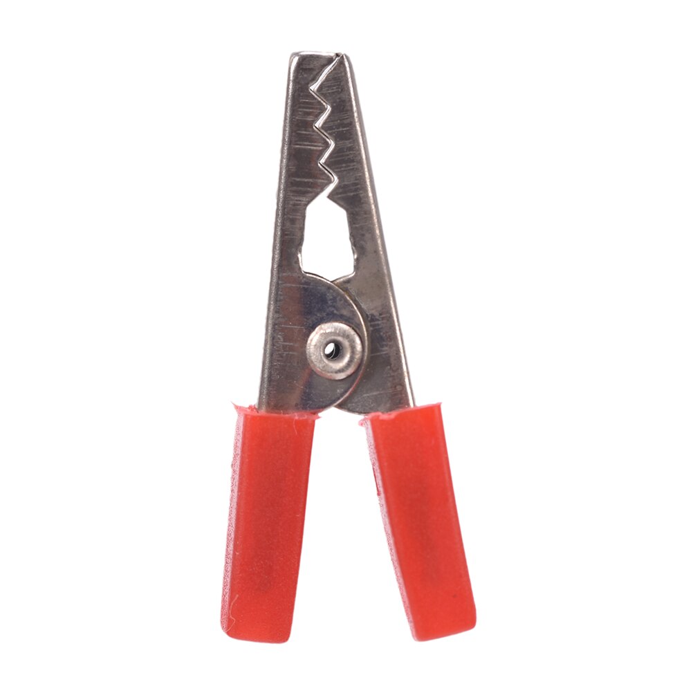 10Stck Prüfung Metall Alligator Clip Krokodil Clips Elektrische Klemm Für testen Sonde Meter Mit Kunststoff Krokodil Klemme