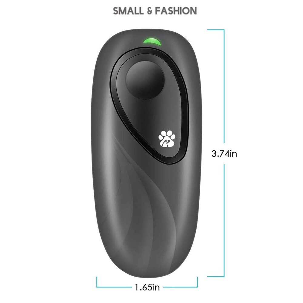 Ultrasonic Dog Bark Control Device 2 in 1 Adjustable Frequency Dog Barking Control Devices Handheld Dog Training Behavior Device