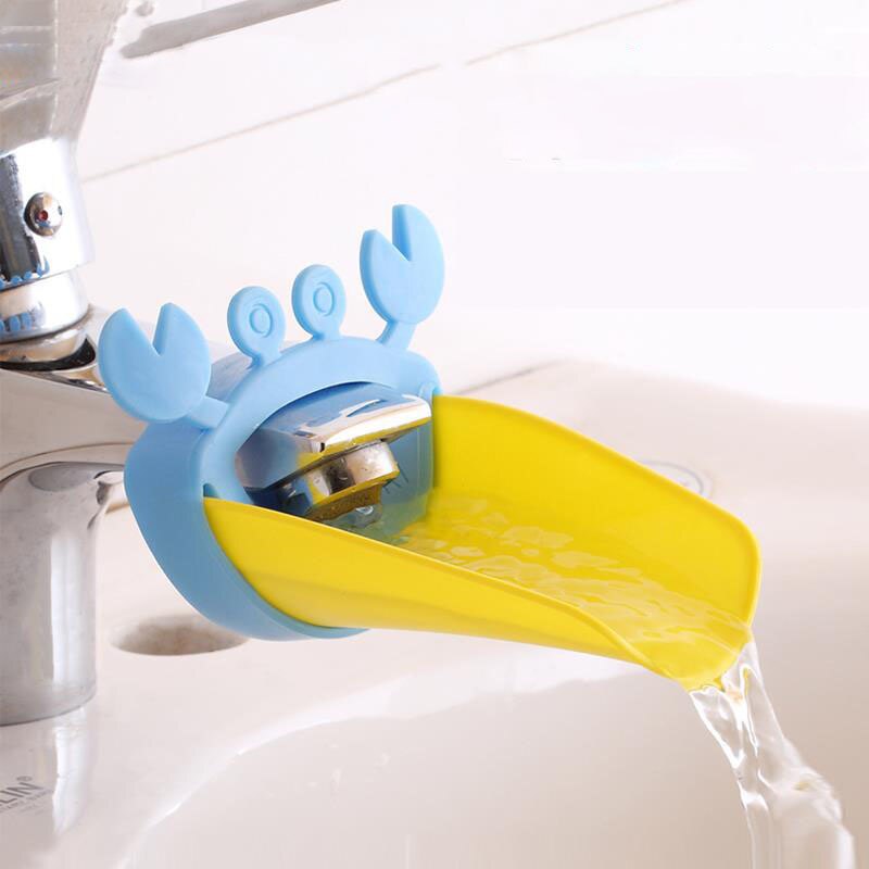 1 stuk siliconen kraan extender kraan verlenging gootsteen kinderen wassen apparaat badkamer keuken gootsteen kraan Guide extender