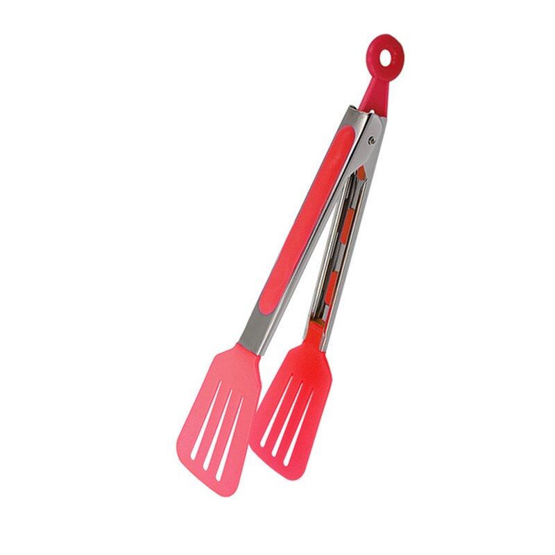Nylon Non-Stick Kitchen Tongs Stainless Steel Barbecue Tongs Pizza Bread Steak BBQ Tong Clip Kitchen Accessories Kitchen Tools