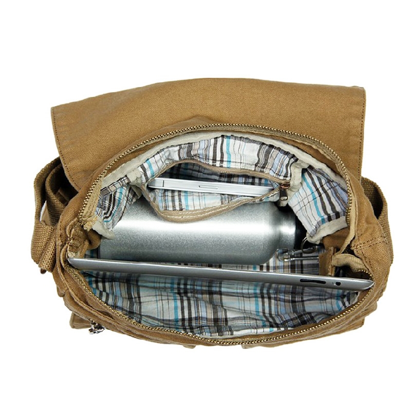 Casual Canvas Mannen Messenger Bags The Time Story Grote Schooltas Schoudertassen Heren 15.6 Inch Laptop Aktetas Reizen School Slingbag