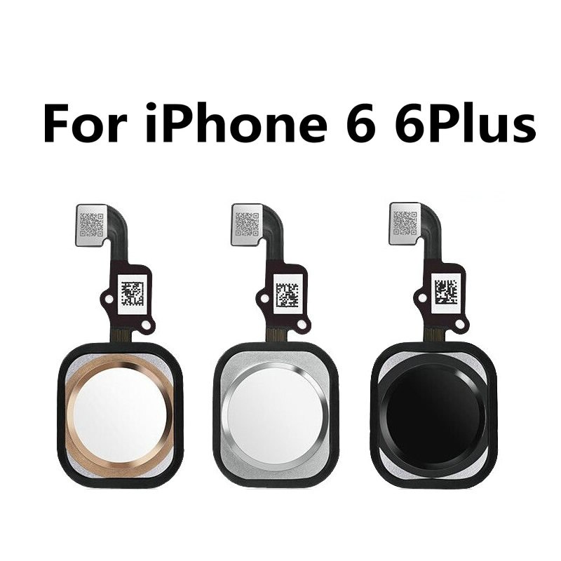 Home Button Vingerafdruk Scanner Return Key Flex Kabel Vervanging Voor Iphone 6 6S 4.7 / Iphone 6S Plus 5.5