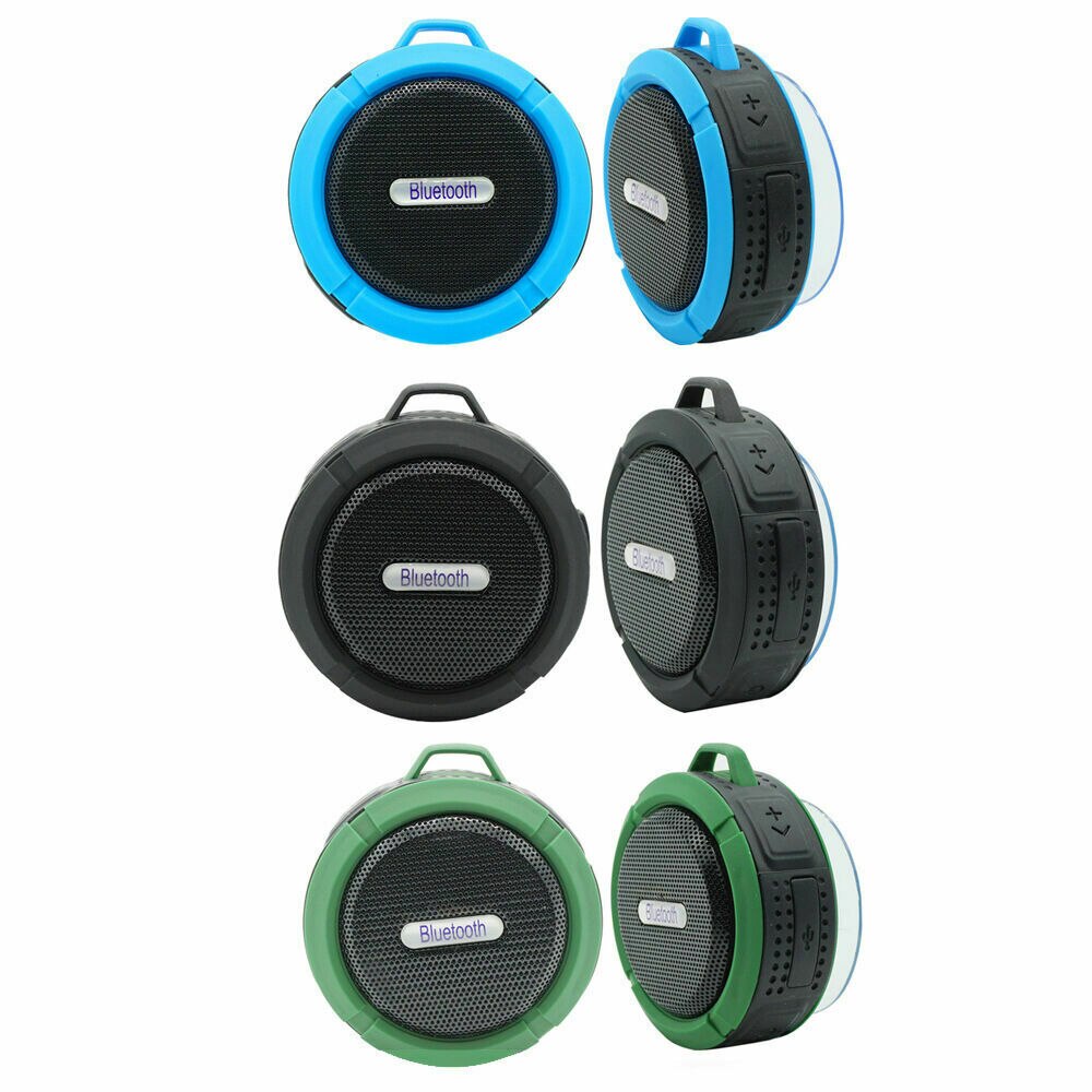 Bluetooth wireless shower speaker Portable hands-free music microphone For Shower, Bathroom, Car, Bike,Beach & Outdoor