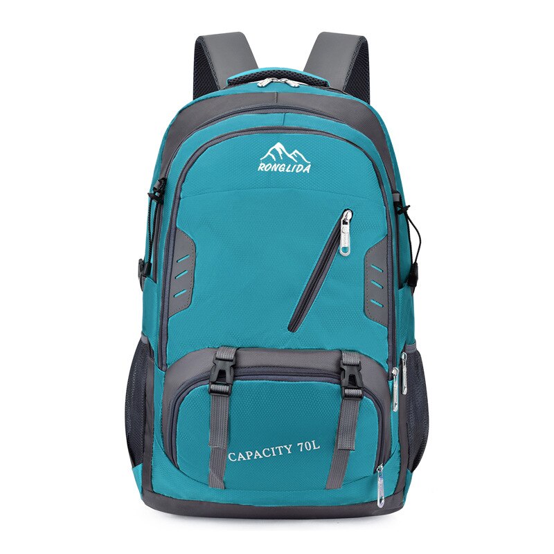 70l -rucksack für herren, reiserucksack, sportrucksack, outdoor-wanderrucksack #39 trekkingrucksack aus nylon, kletterrucksack, campingrucksack für männer: Grün
