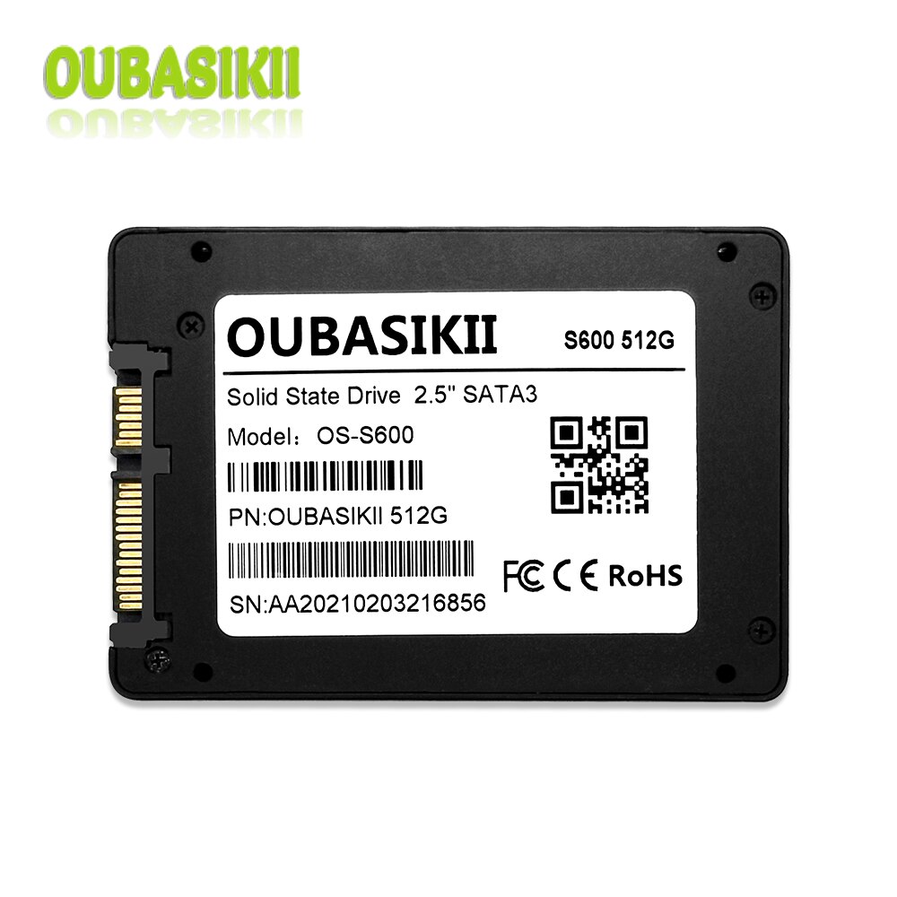 OUBASIKII SSD 128GB Internal Solid State Drives Disk