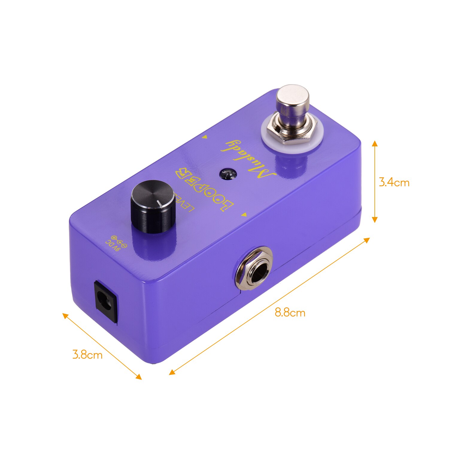 Muslady guitar pedal Mini Looper Effect Pedal Guitar Loopers Bass Loop Pedal with USB Interface guitar accessories guitar pedal