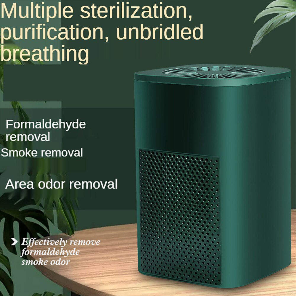 Air-Purifier Ozone Generator Ionizer Generator Purification Home Toilet Deodorizer Pet Deodorizer USB Air Purifie For Bedroom