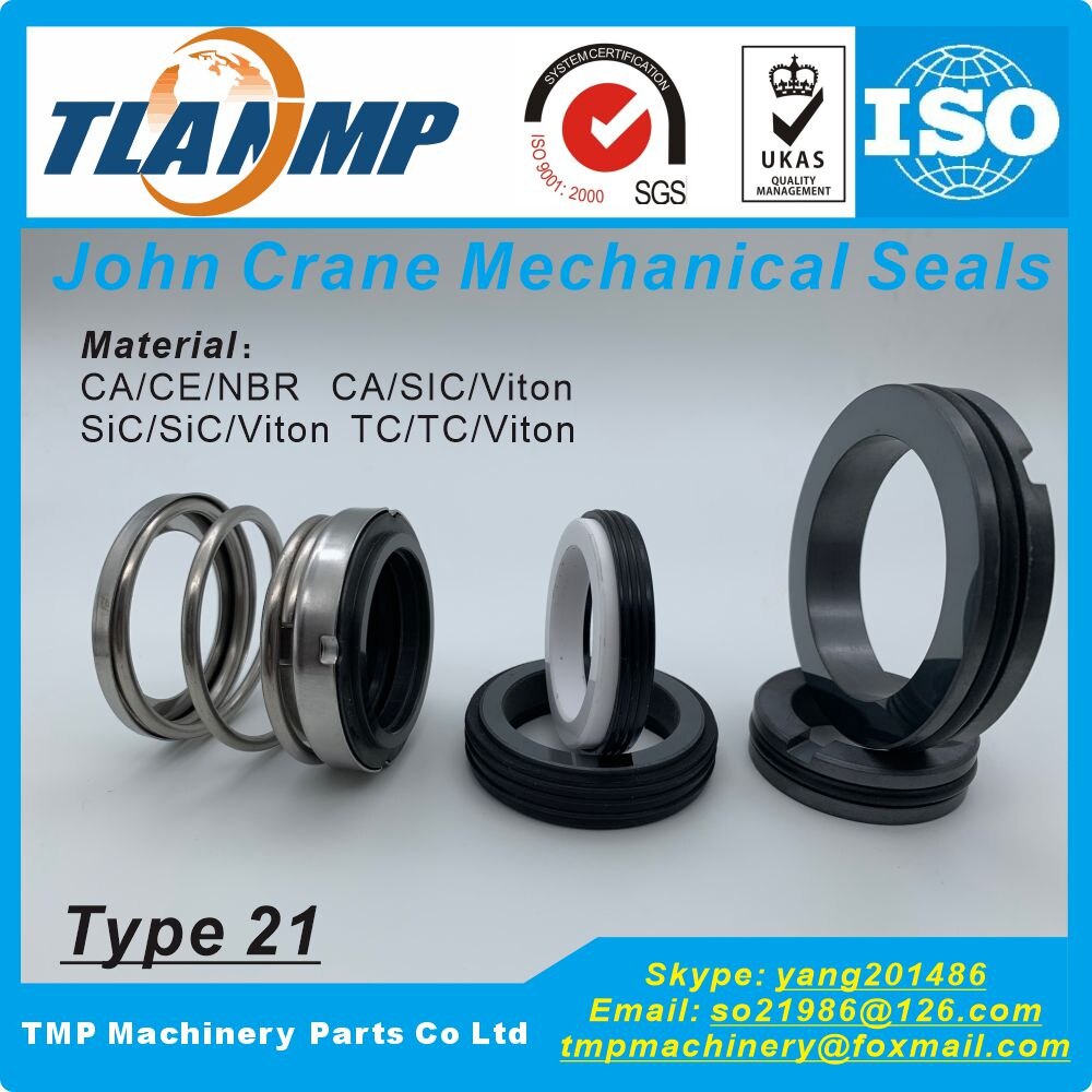 Type 21-2.375 "J-Crane Tlanmp Mechanical Seals (Type 21-2 3/8") elastomeer Balg Afdichting Voor As Size 2.375 "Pompen