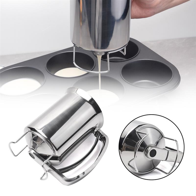 Handheld Batter Dispenser Batter Separator Dough Dispenser Cream Cupcakes Waffles Batter Making Tool Kitchen Accessories