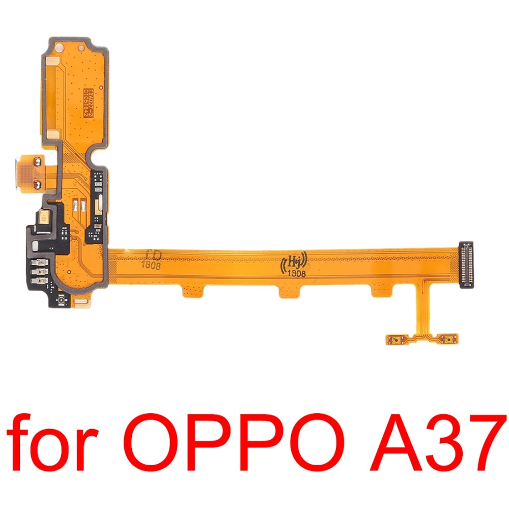 H Voor Oppo A37 Poort Opladen & Volume Knop Flex Kabel Reparatie Onderdelen