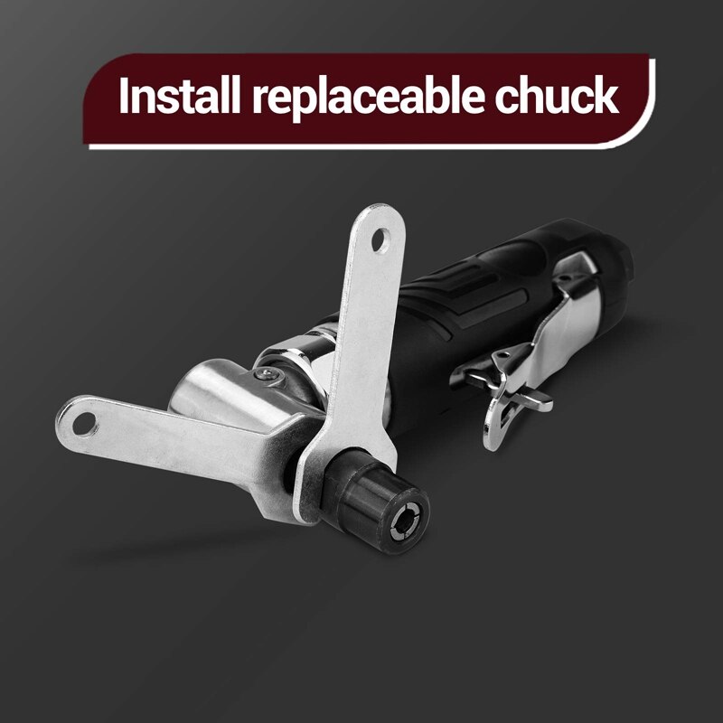 2-Inch Angle Sander 90 Degree Grinder Mini Air Grinder Tool Great Grinding Gas Polishing Machine Polisher Cleaning Tool