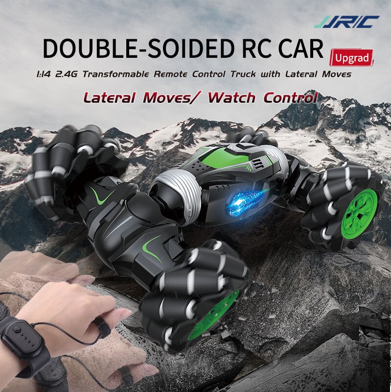 JJRC Q78 1:14 2.4G 4WD Lateral Moves Transformable Amphibious 360 Degree Drift Rotation RC Car Remote Control Car RC Stunt Car