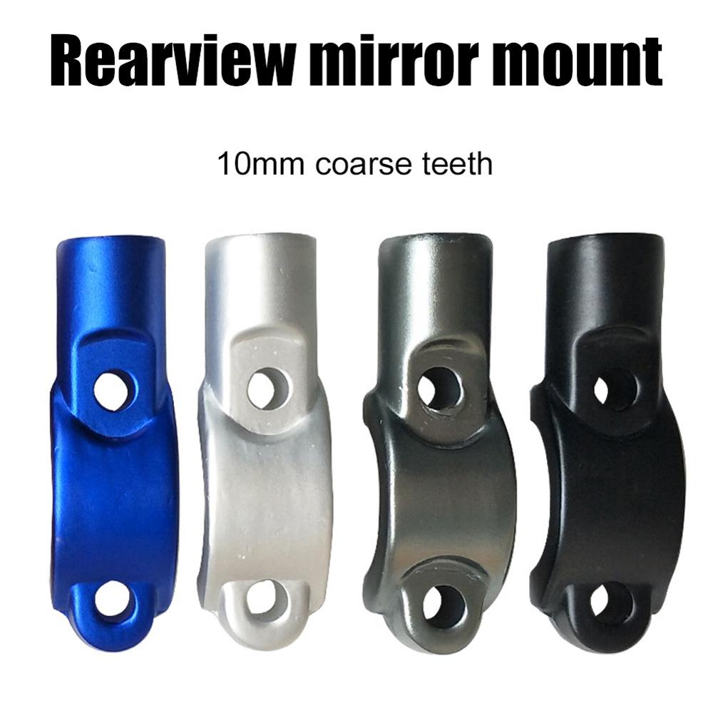 Motorcycle Rear View Mirror Bracket Mount Adapter Holder Clamp Screw Universal For Bike ATV CNC Aluminum 22mm 7/8" Handlebar