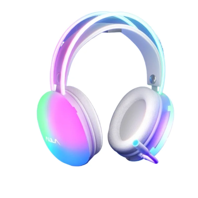 Kablede gaming 7.1- -kanals dedikerede computerhovedtelefoner med kabel, komfortable og bløde hovedtelefoner, velegnede til gamere