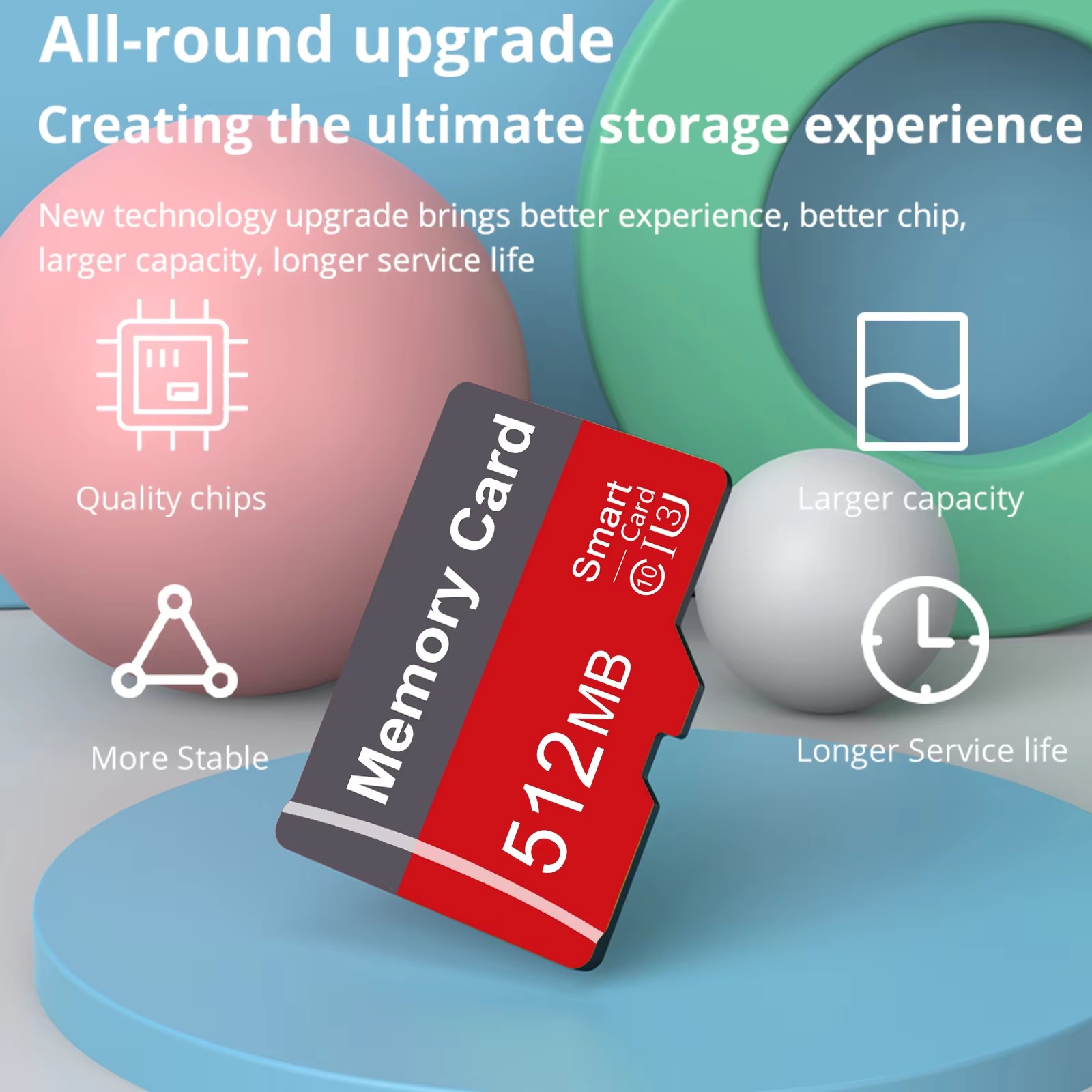 Small Capacity Memory Card 64M 128M 256M 512M SD Card TF Card for Camera Mobile Phone