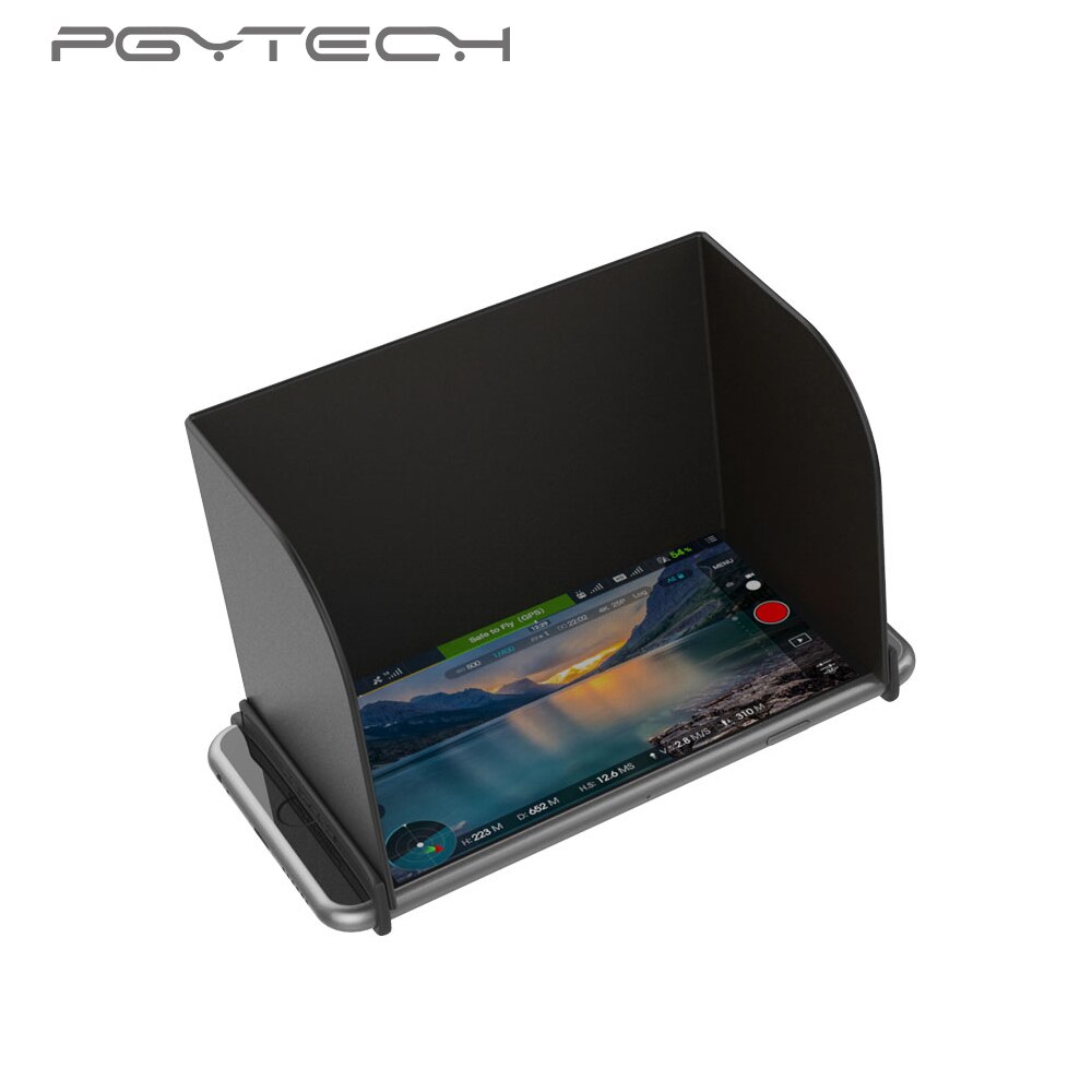 Pgytech monitor hood serie til mavic pro phantom 4 pro inspire  m600 osmo produkter kamera rc drone solskærm sol fpv dele  l128