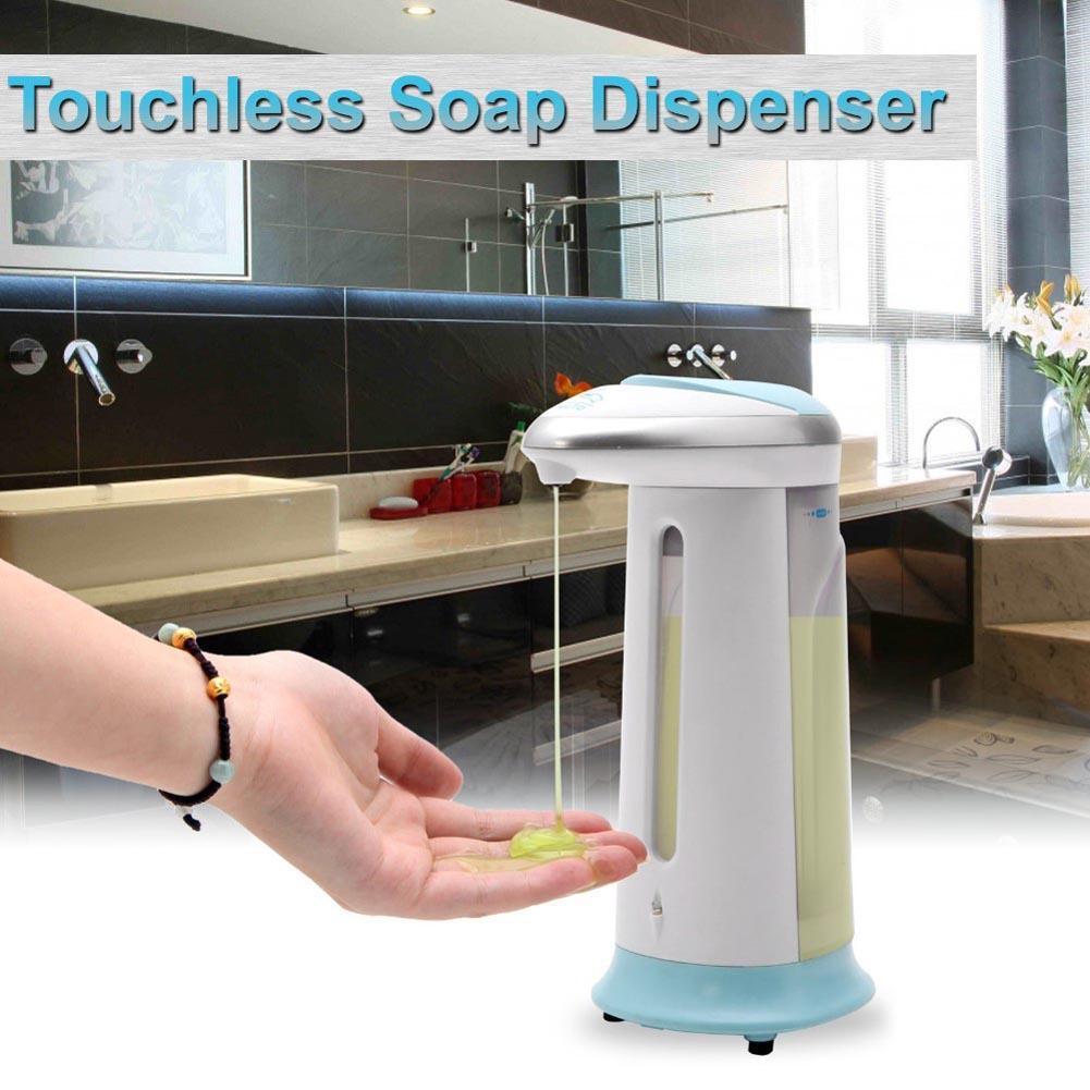 400ml Hand Free Automatic IR Sensor Touchless Soap Liquid Dispenser Shampoo Bathroom Dispenser Liquor Dispenser