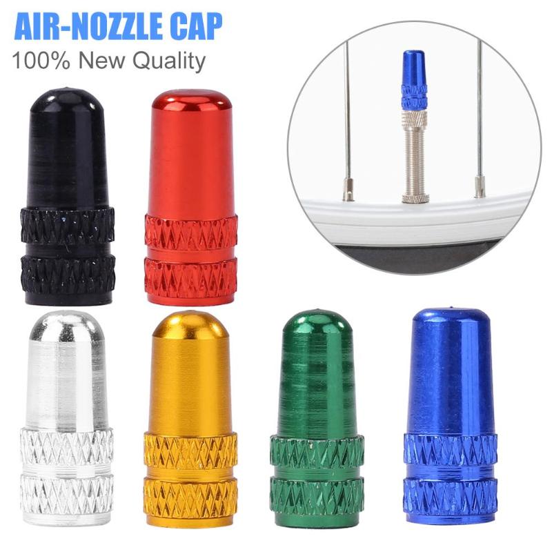 Valve de vélo Durable délicate roue de vélo vtt Presta Valve couvercle de buse casquettes outils de protection de pneu de cyclisme