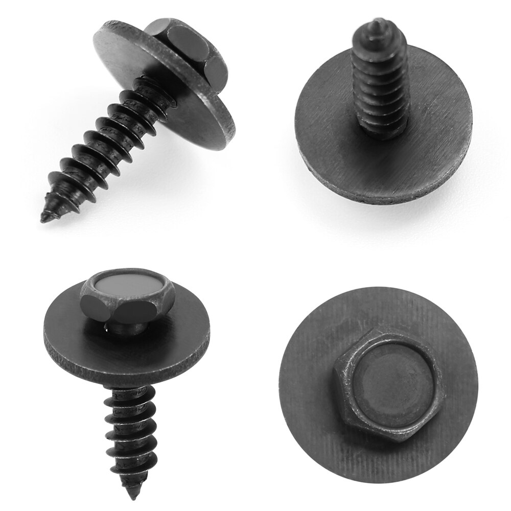 Tornillos autorroscantes de 4,8x19mm para coche, 10 piezas, para Fiat Punto 500, Stilo, Bravo, Grande, Punto, Palio, Panda, Linea, Uno, Marea, Evo