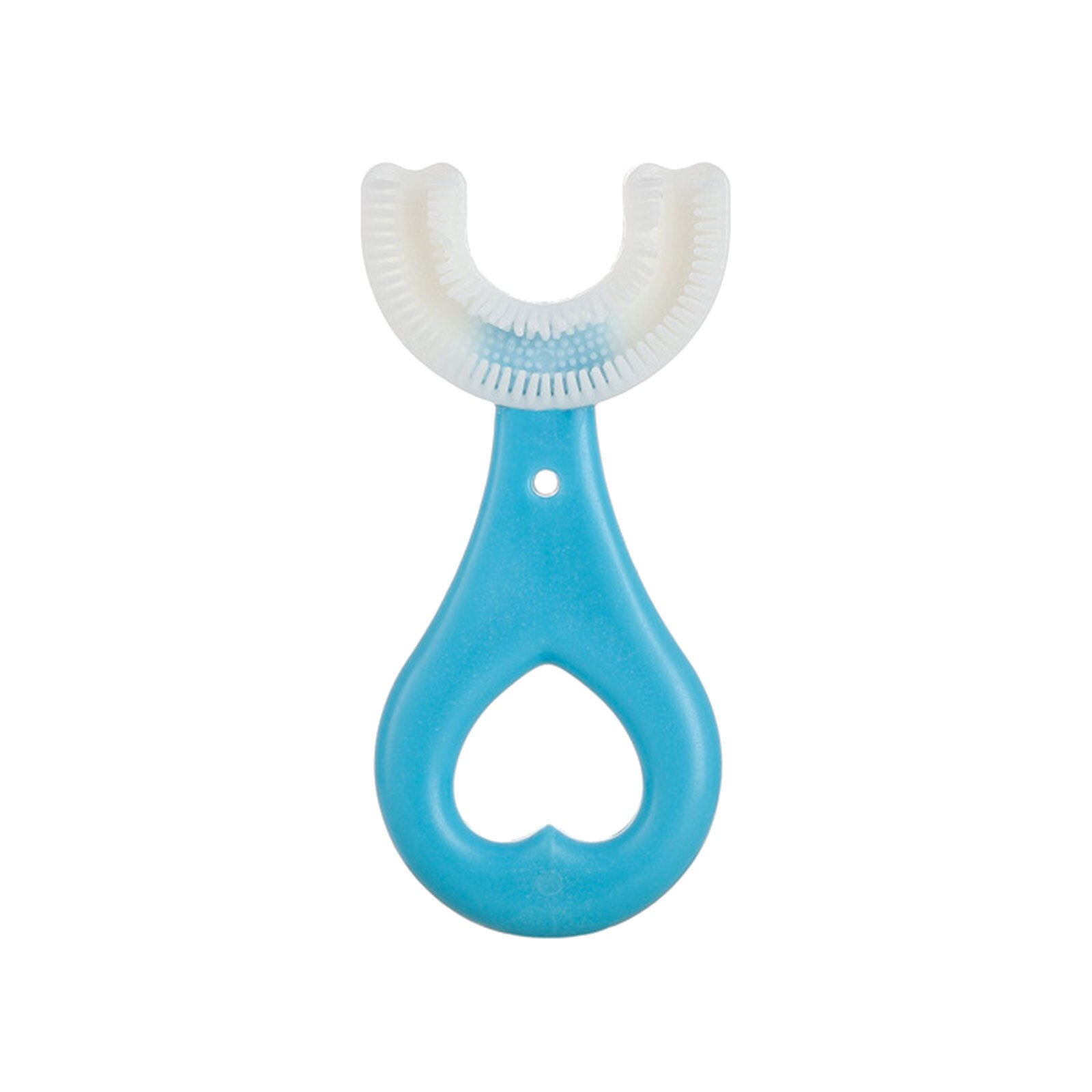 Spazzolino da denti per bambini spazzolino da denti a forma di U a 360 ° spazzolino da denti per bambini in Silicone spazzolino da denti per bambini età 2-12 spazzolino da denti per bambini: A age 2-6