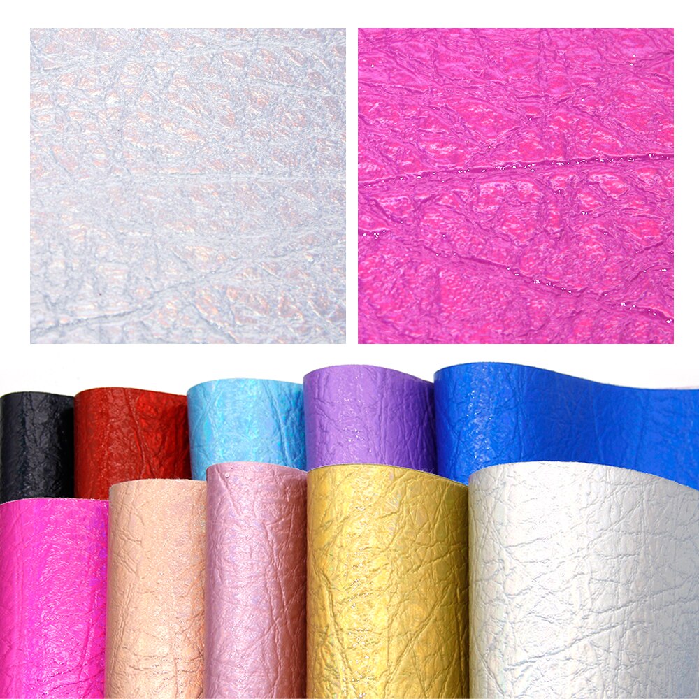 David Accessoires 8 Stks/set 20*33Cm Bump Faux Synthetisch Leer Stof Diy Telefoon Geval Boog Tas Materiaal, 1Yc10874: 1084297001