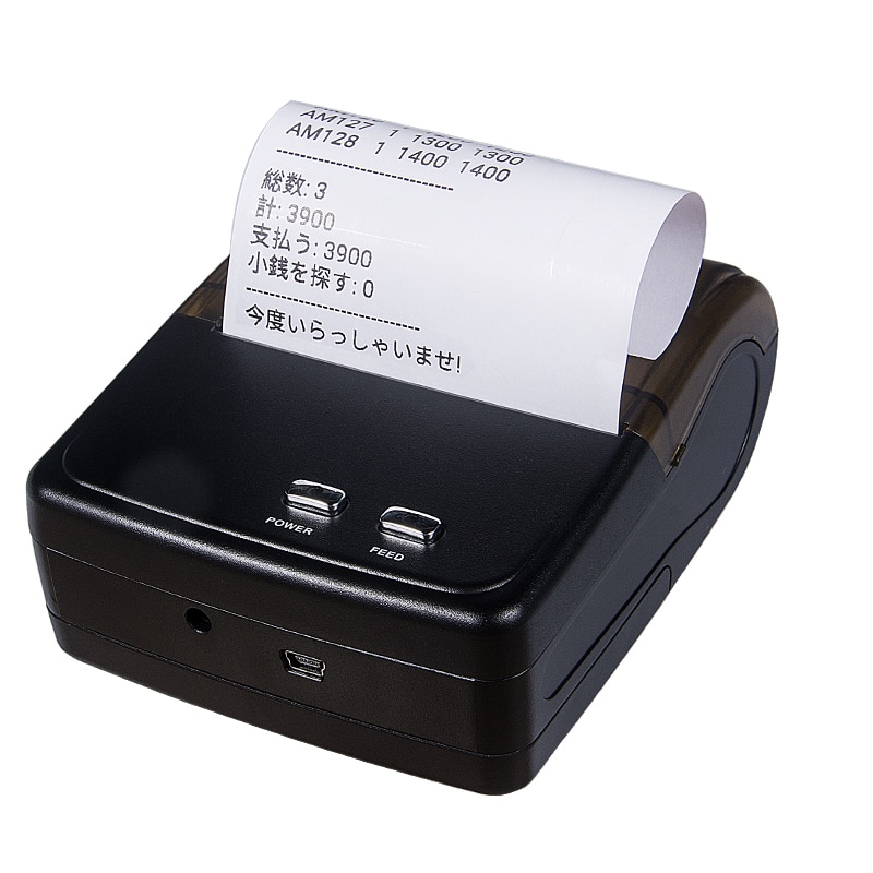 Hoge Snelheid Draagbare mini draagbare bluetooth mobiele printer draagbare kleine printer draagbare thermische printer