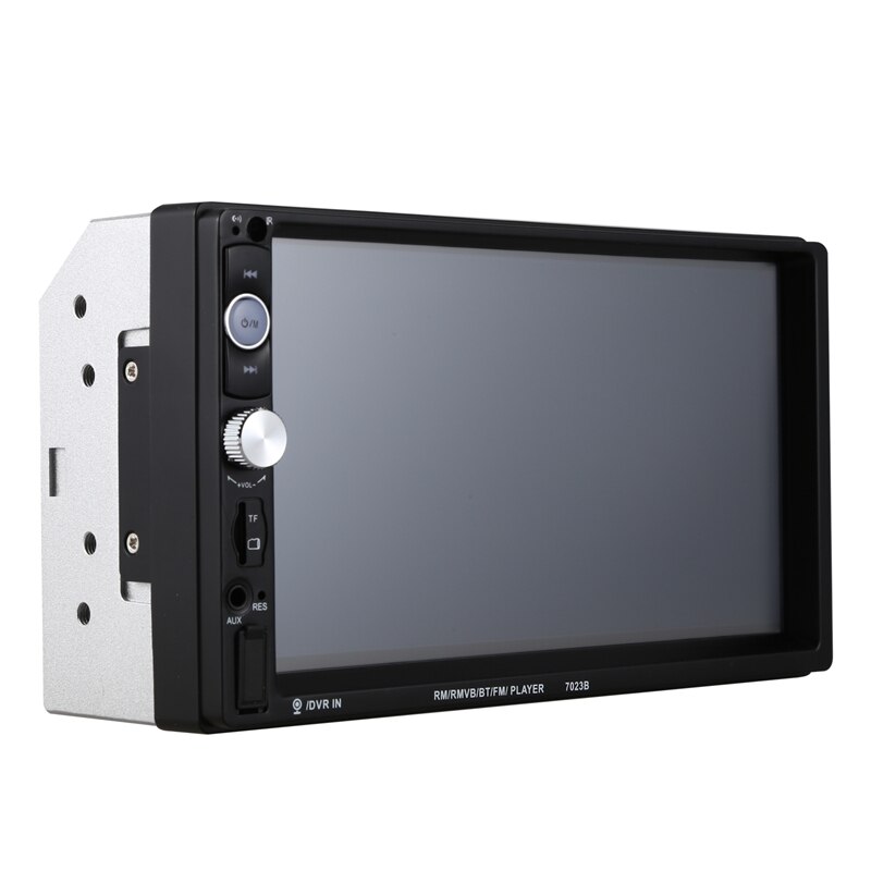 DC 12V Auto Radio 7023B Car Multimedia Player 2 Din 7inch HD Touch-Screen MP5 Player Stereo Support Rear View Camera Mirrorlink