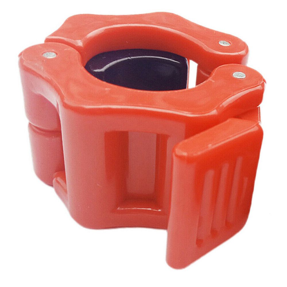 1 paire olympique 1 "50mm 50mm Spinlock colliers Barbell collier serrure haltères Clips pince barre de levage de poids haltère de gymnastique Fitness 5