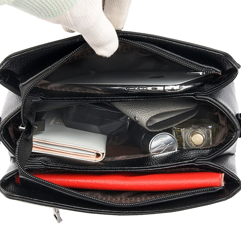 Olsitti Pu Lederen Crossbody Tassen Voor Vrouwen Luxe Handtassen Dames Grote Capaciteit Messenger Bag
