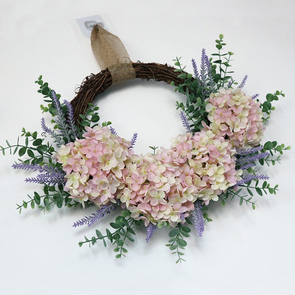 Front Door Flower Wreath ing Spring Front Door Greenery Wedding Decor