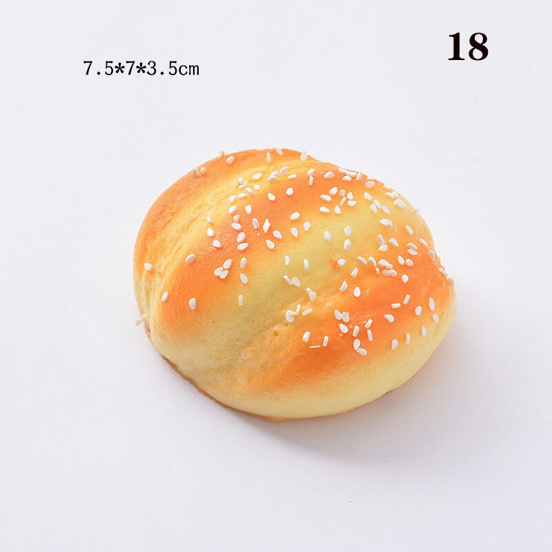 Cake Squishy colorful Hanamaki Bread Squishies Toy Squeeze Squishi Toy Squishie Slow Rising Stress Relief Toys For Childrens: 18