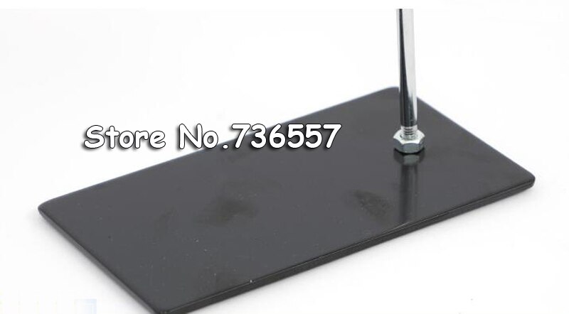 Metal Mini Lab Bracket Retort Support Stand Clip Clamp Flask Alcohol Bottle Laboratory Education Supplies Equipment High 30cm