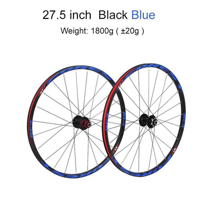 Mountainbike Mtb Cross Country Fietsen Wheel Hub Fietsonderdelen 26 27.5 Inch RC3 Peilin Dragende Aluminium Fiets: 27.5 inch Black blue