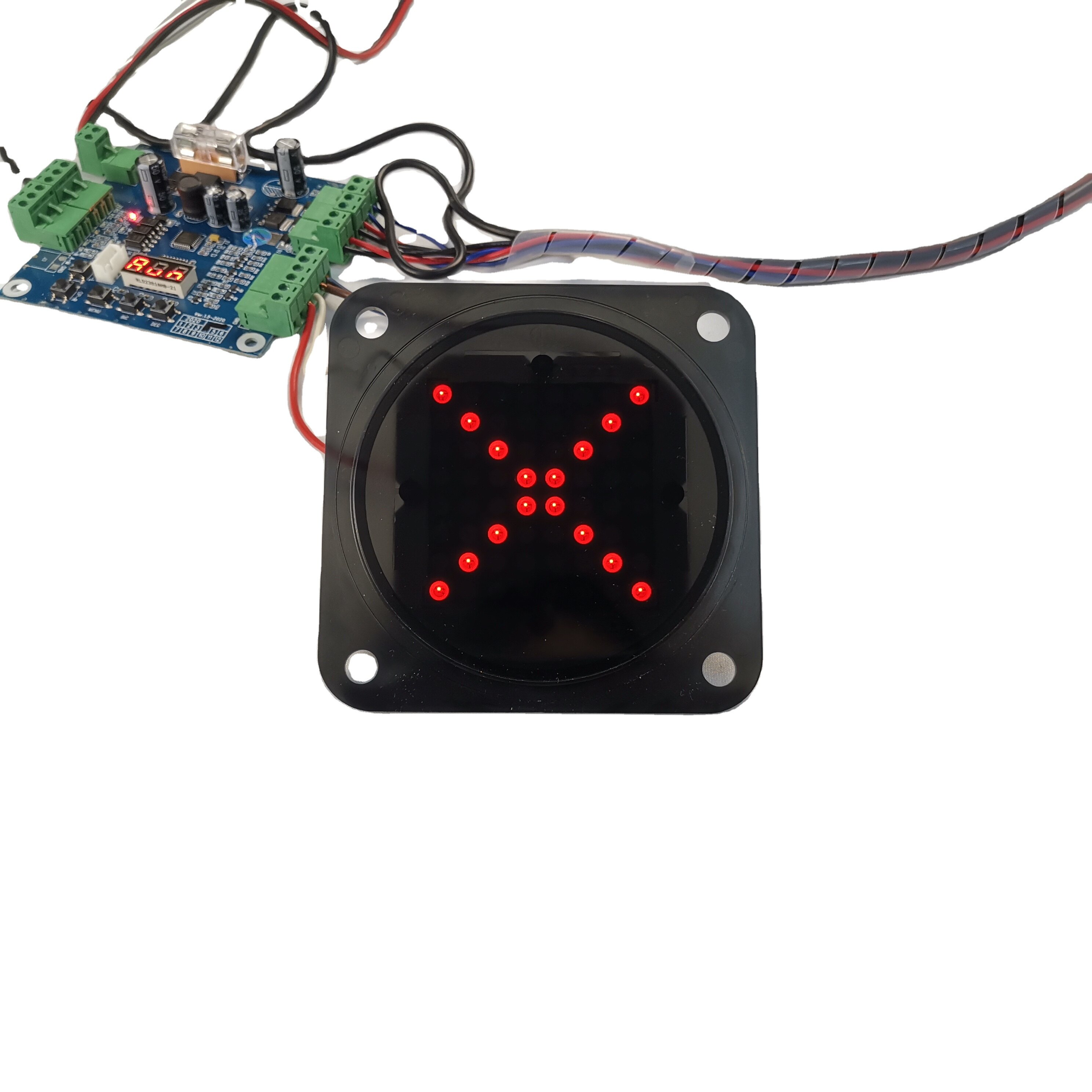 Tripod turnstile gate Swing gate LED Indicator board updated LED panel with red green Indicator