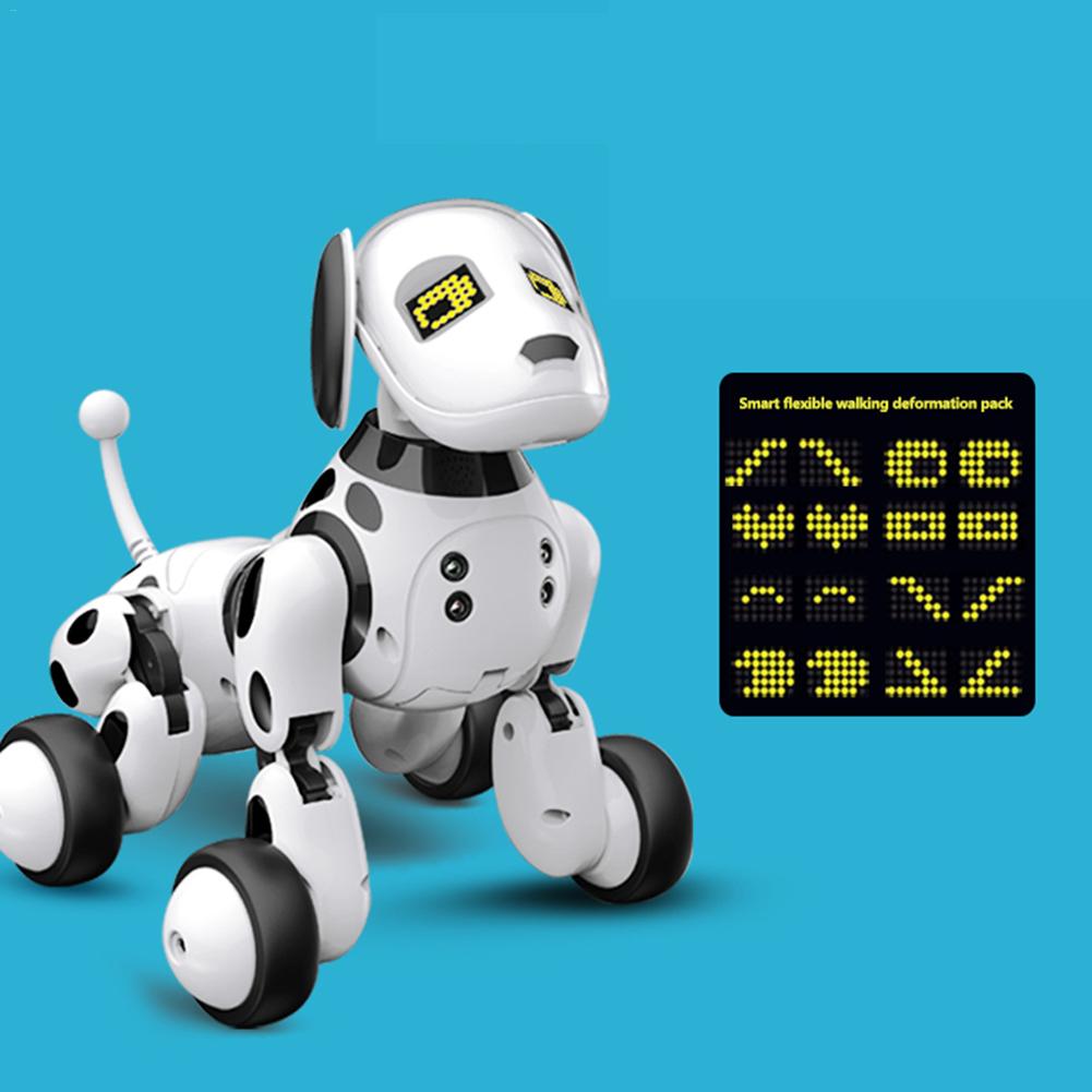 DIMEI 9007A Smart Robot Dog 2.4G Wireless Remote Control Kids Toy Intelligent Talking Robot Dog Toy Electronic Pet Birthday