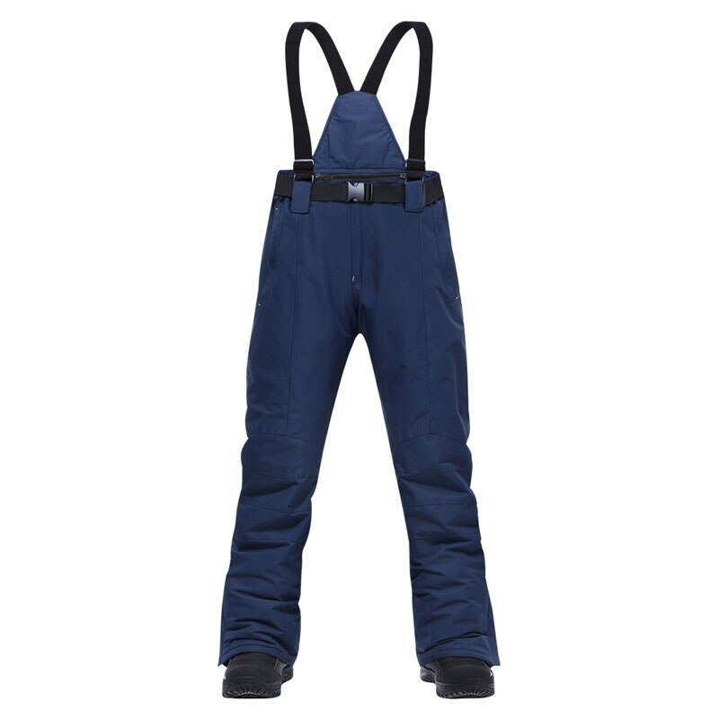 Skiën Broek Merken Warm Outdoor Sport Waterdichte Sneeuw Broek Bretels Winter Snowboard Broek-30 Temperatuur: MAN BLUE / M