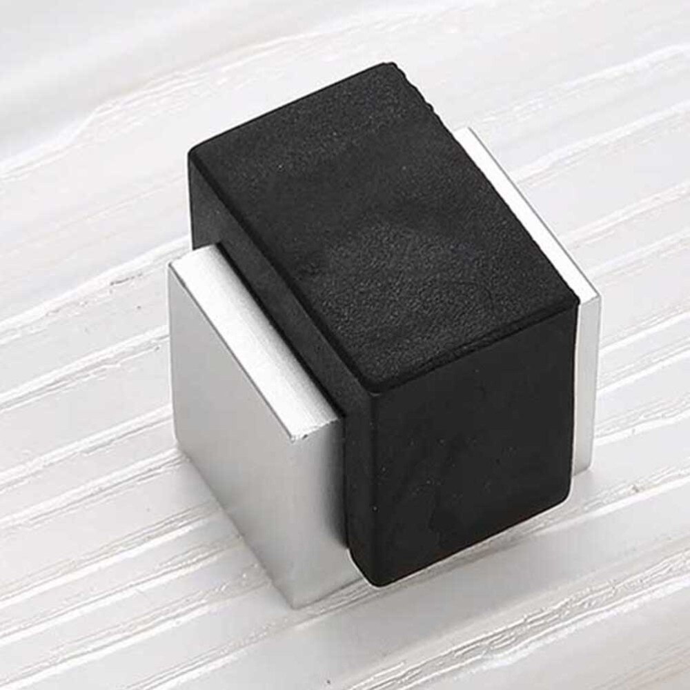 Office Collision-proof Door Stop Door Holder Square Wood Door Roof Toilet Bathroom Glass Door Stops