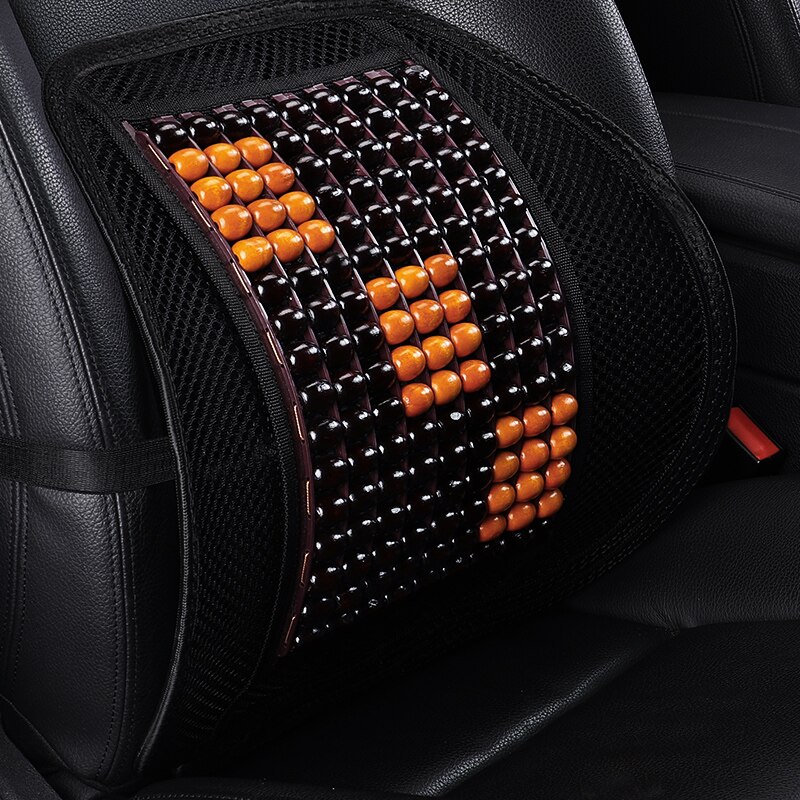 Universal- Holz Auto Zurück Unterstützung Stuhl Massage Lenden Unterstützung Taille Kissen Gittergewebe Lüften Kissen Pad Für Auto Sekretariat Heimat