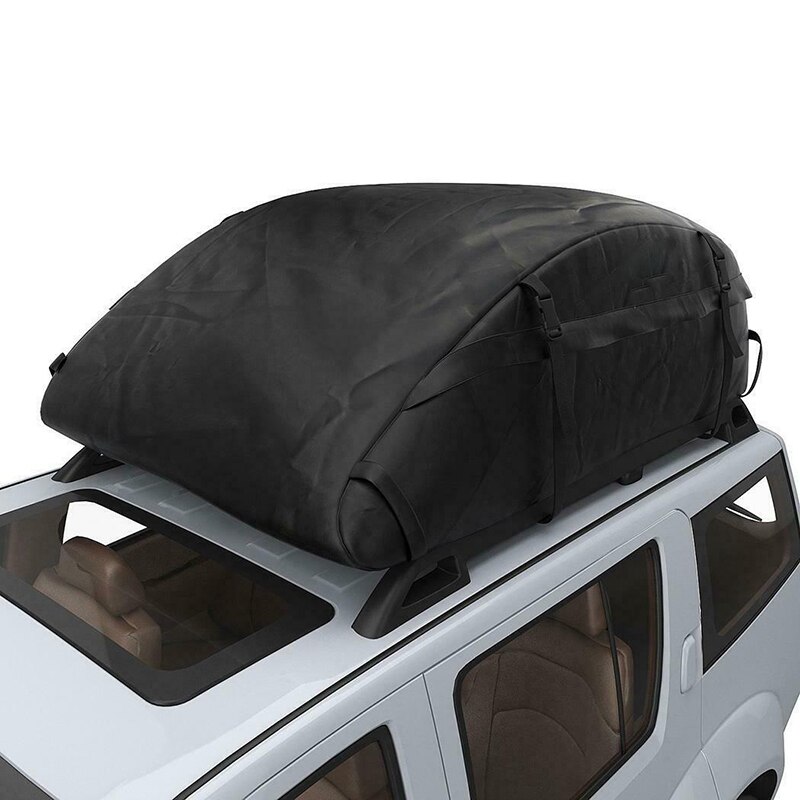 130x100x43cm Car Roof Bag Oxford thicken Roof Box Trunk SUV Waterproof Rooftop Luggage Carrier Storage Bag Travel Waterproof: Default Title