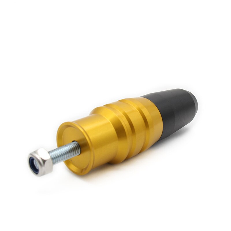 Motorfiets Uitlaat slider Motorfiets Uitlaat Slider Crash Protector Voor Benelli Leoncino 800 Trail 500 502C 502 C Frame Sliders Crash Pad Valbescherming Motorfiets Uitlaat Crash Pads(Titanium