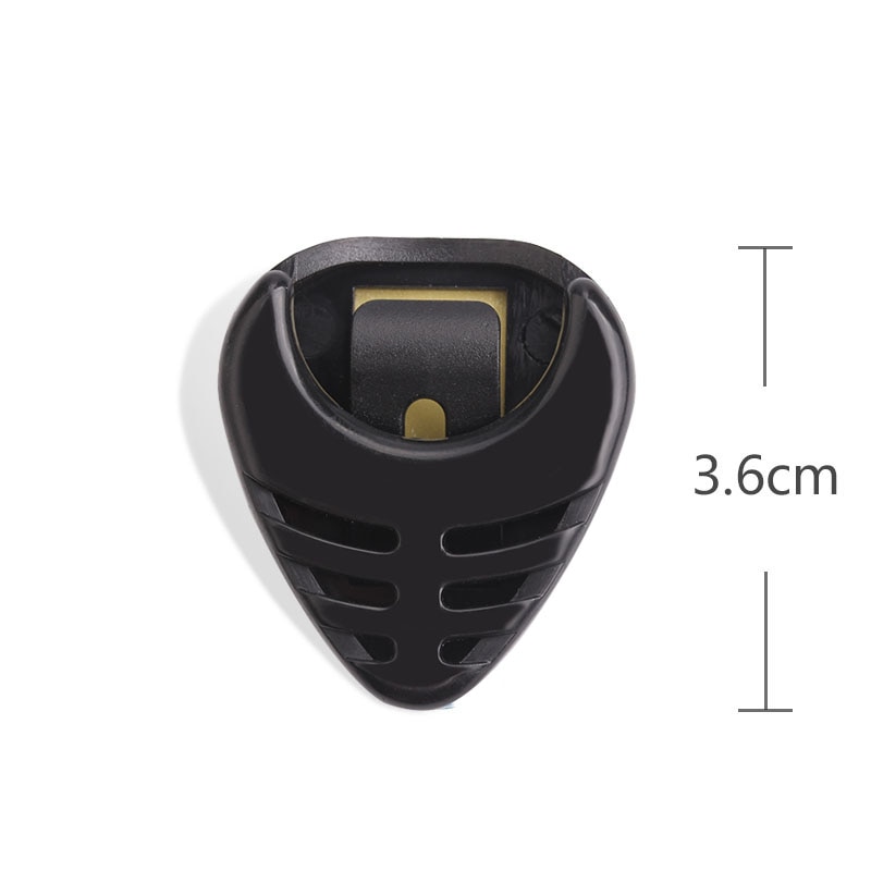 small beautiful box guitar pick 7 color 3.6cm plastic material Guitar Accessories guitar picks box boxes