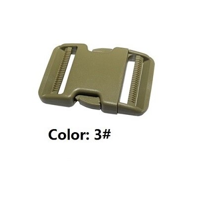 2 &quot;  (50mm)  abs plastspänne klämma dubbeljustera plastrem klämma bagagerem bältesspänne platt snabbspännen 2 st/påse: 3